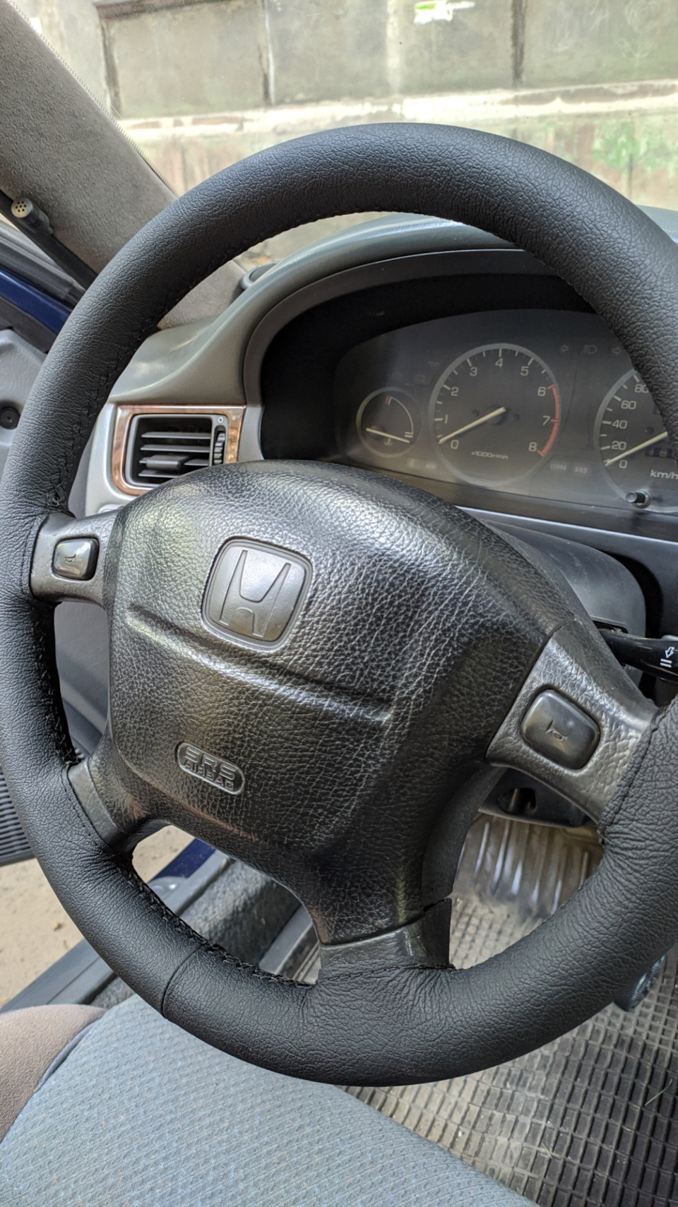 Перетяжка керма Honda civic самостійно 4