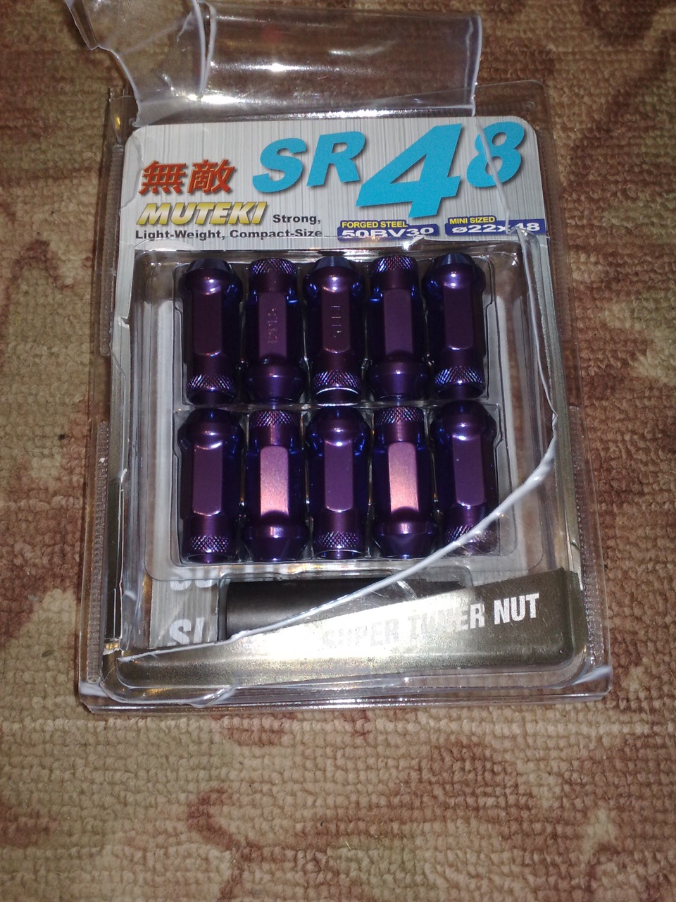 Muteki SR48 Wheels Lug Nuts 1