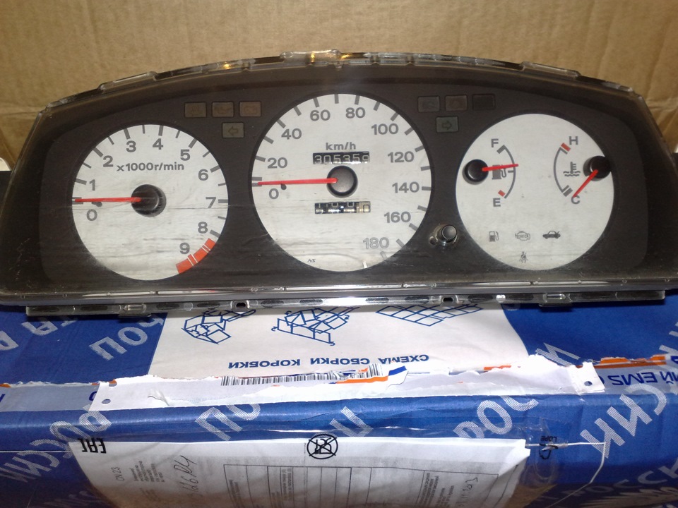 OEM SiR II Gauge Cluster 2
