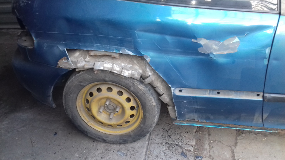 Rear Quarter Panel Replacement 5