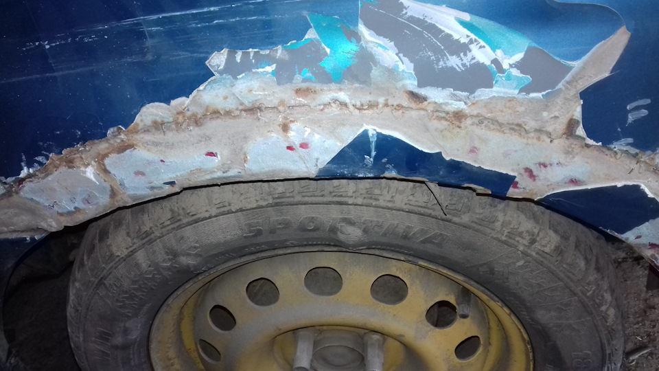 Rear Quarter Panel Replacement 2