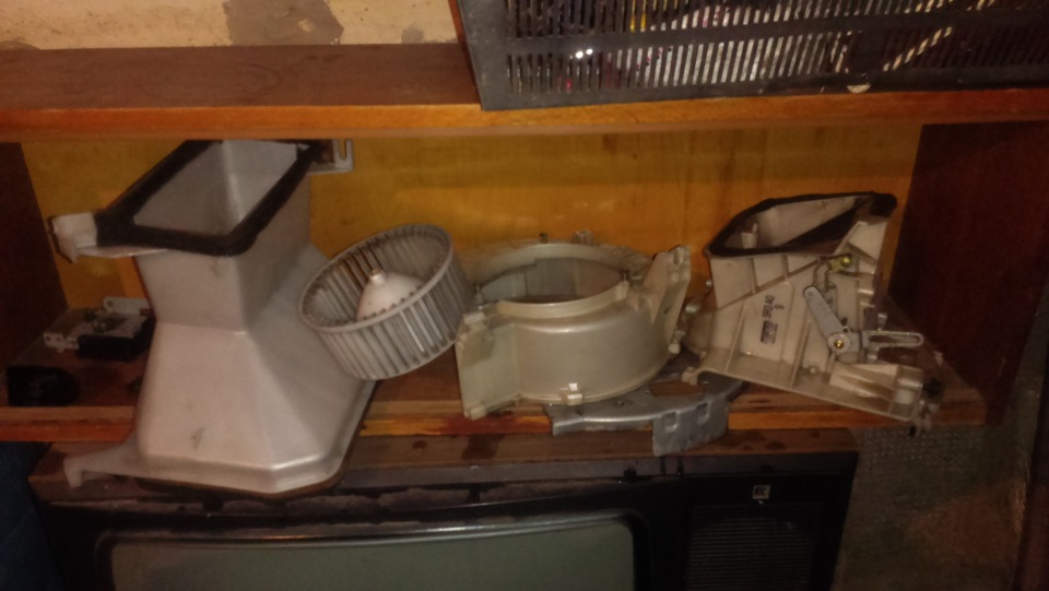 Rebuilding Heater Unit and Webasto Sunroof 1