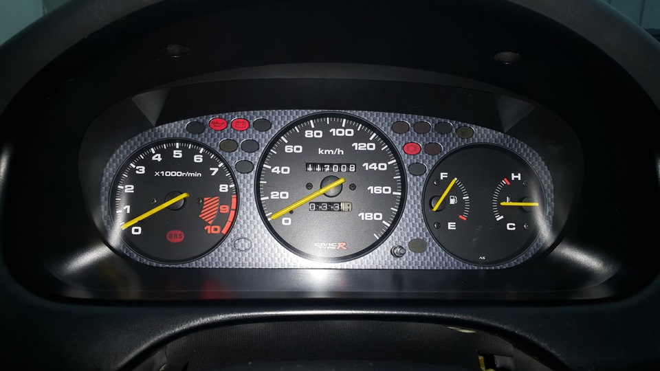 Приборка Type R EK9 4