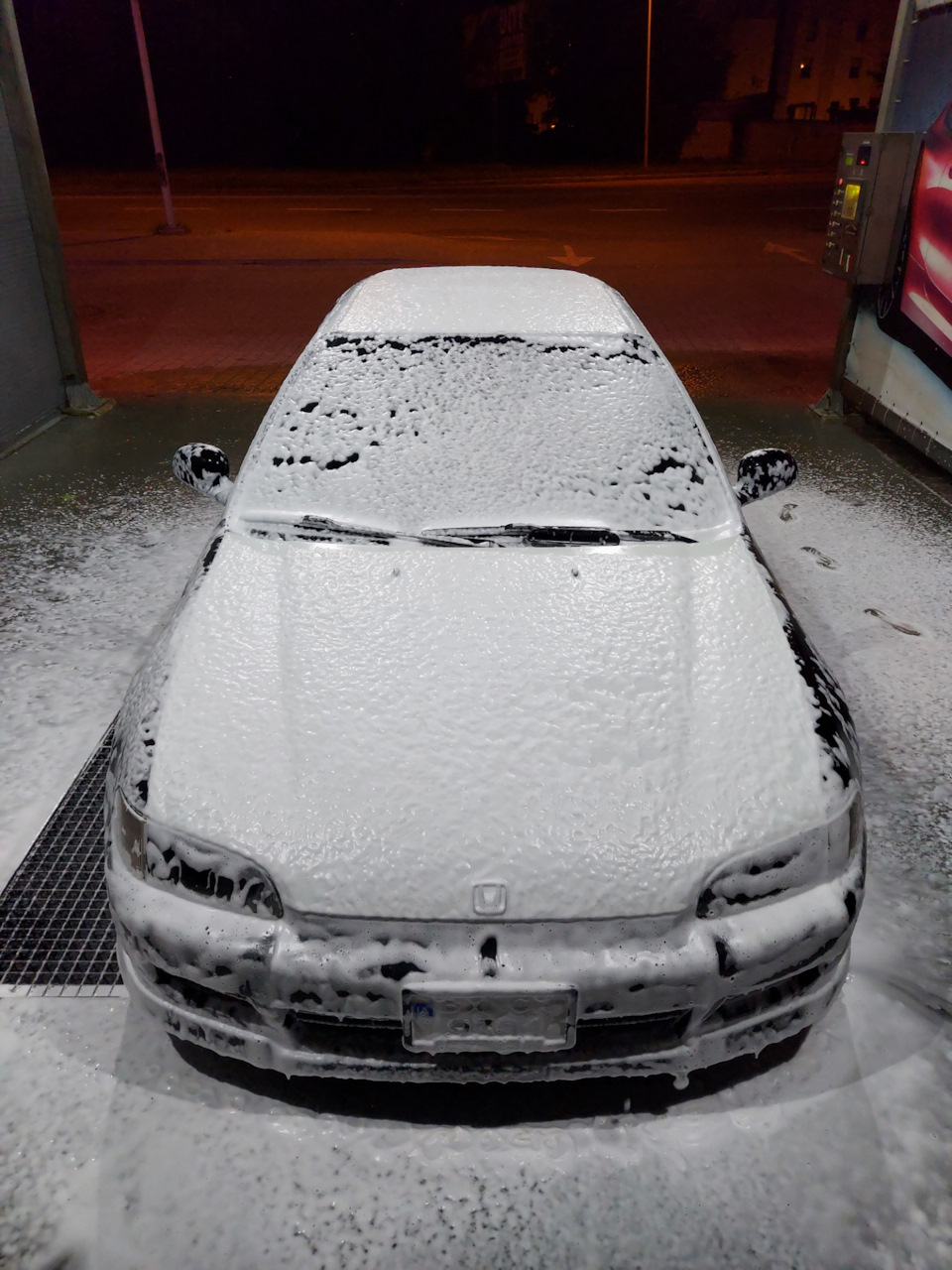 Губа Chevrolet Cruze на civic eg і пластикові крила 4