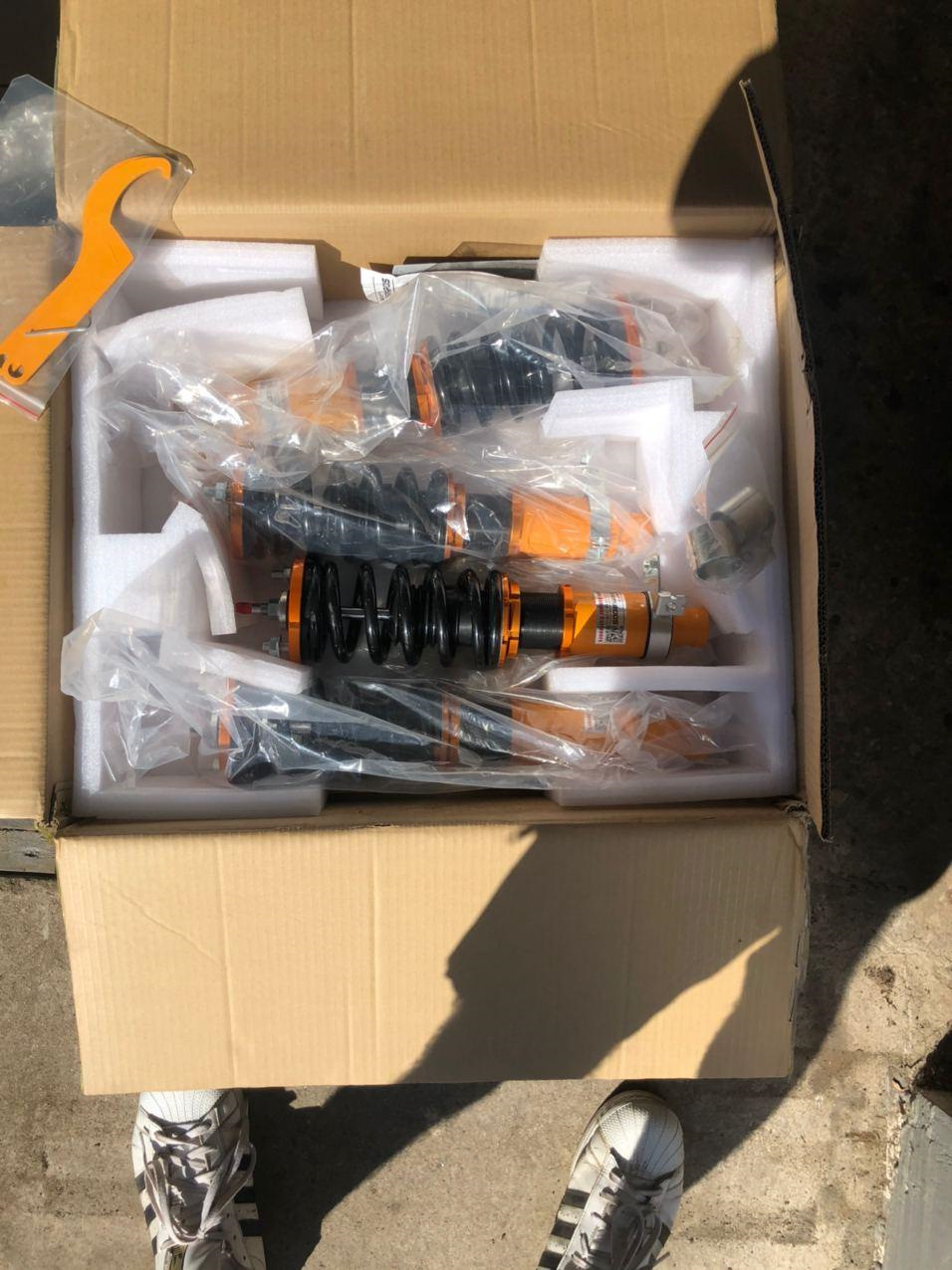 Установка койловерів maxspeeding rods + передній стаб 22мм 1