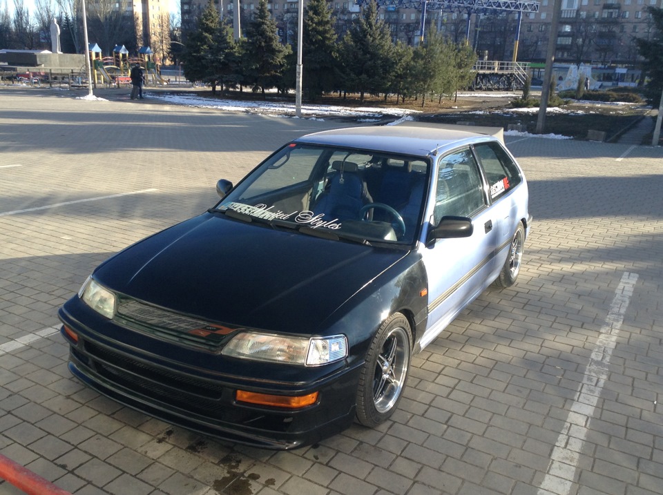 Морда CRX встановлена! 1