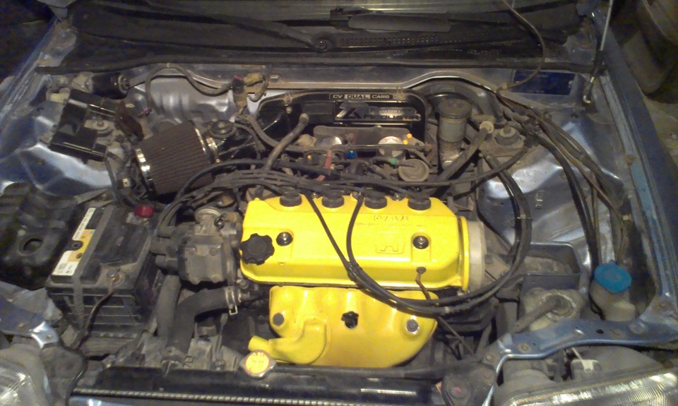 Встановлено Dual Carb Keihin' на D14A1! 1