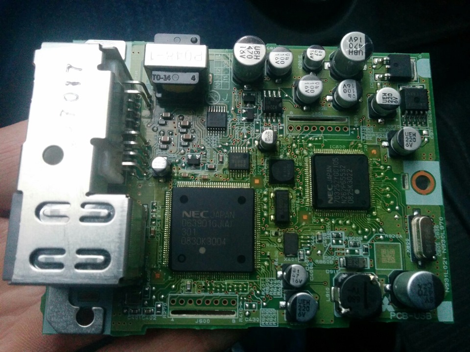 Штатний usb помер 5