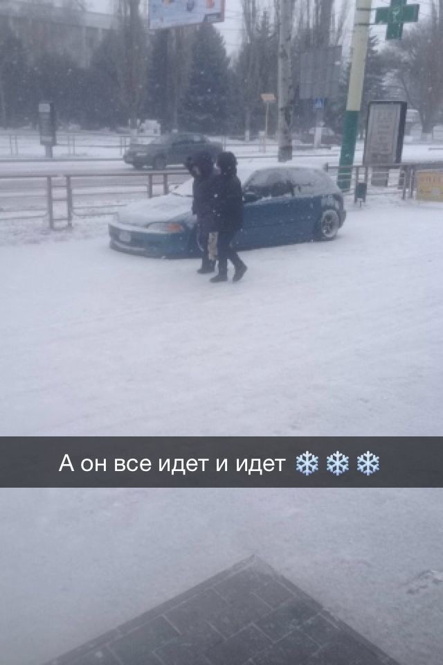 І так, випав перший сніг 5