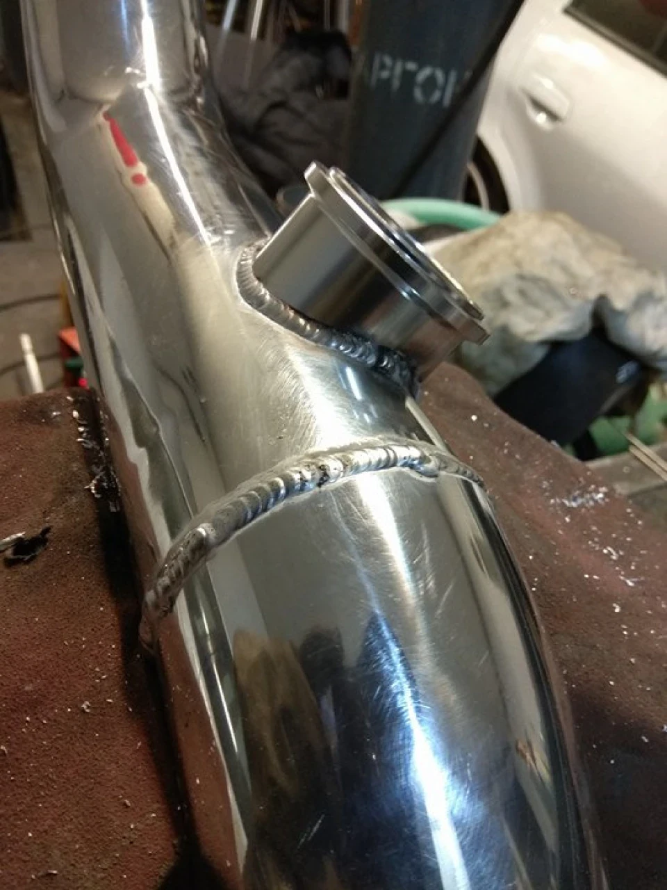 FWD facing turbo колектор down pipe і тд.