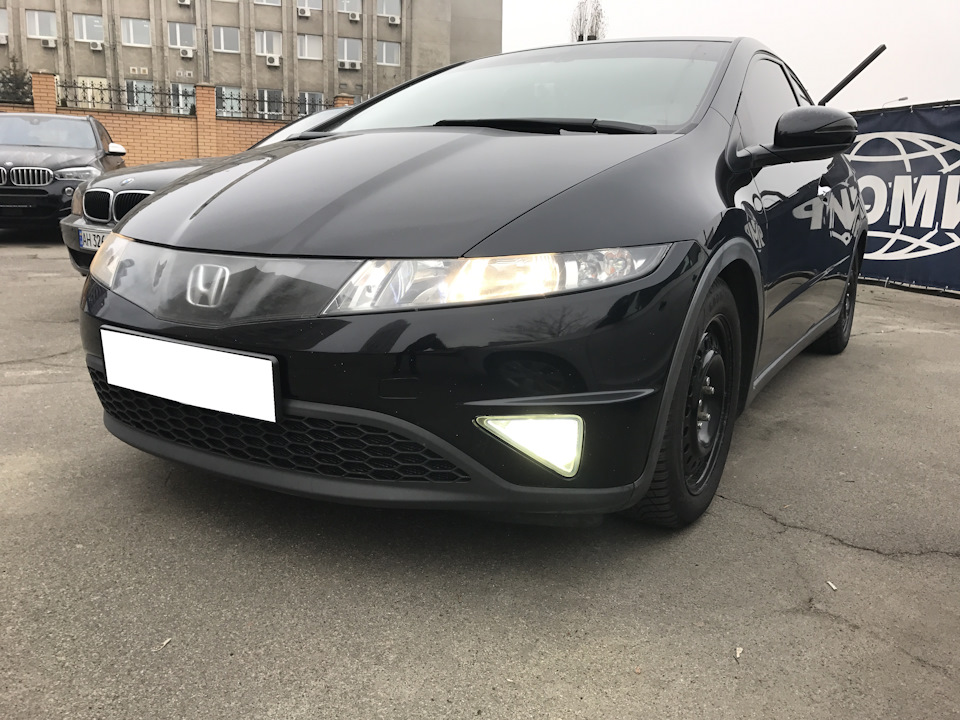 Ксенон у ПТФ + Osram Night Breaker Laser H11 5
