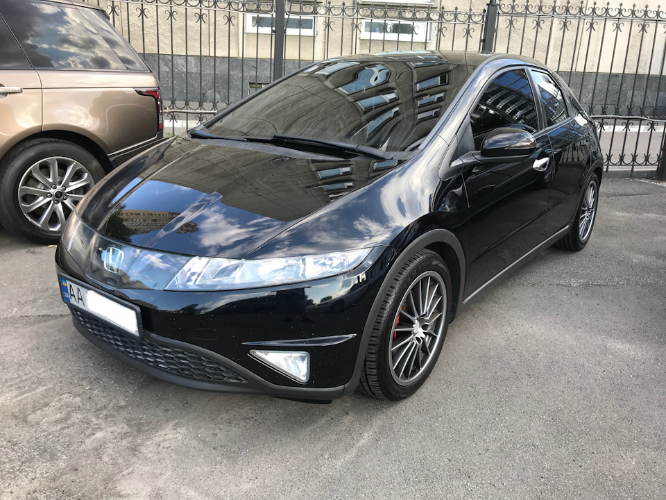 Mini detailing, полірування фар, знаків на кермі. 1