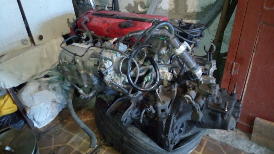 Двигун H22A1 в очікуванні 2