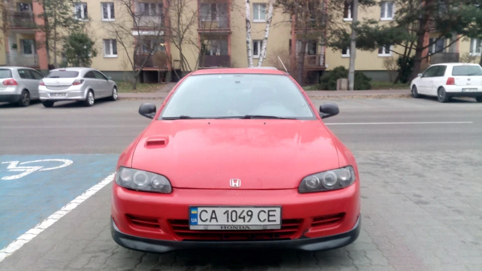 Губа на бампер