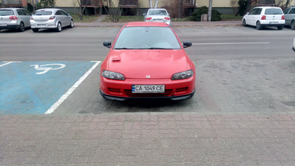 Губа на бампер 2