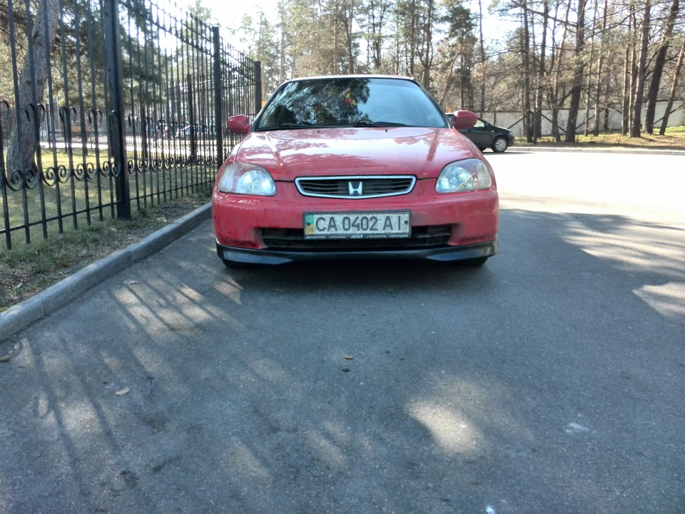 установка передньої губи 1
