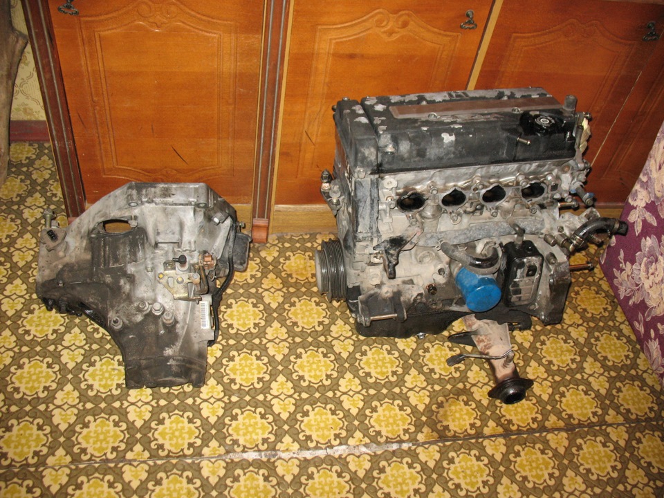 2009 - SWAP - Підготовка двигуна B16A2 4