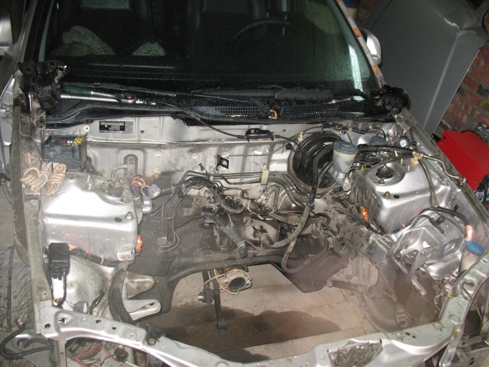 2009 - SWAP - Підготовка двигуна B16A2 3