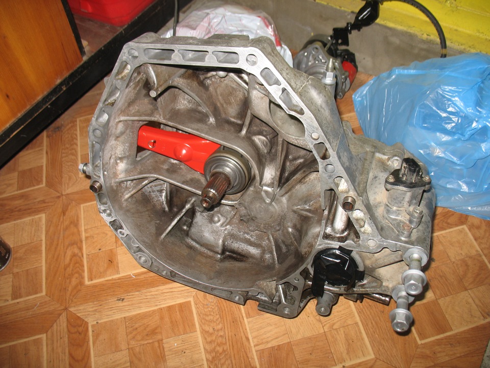 2011-12 - SWAP - Установка мотора! Шланги Samco, ручник 2