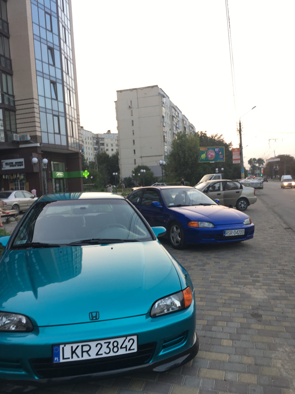 Схід honda civic CLUB CV 2