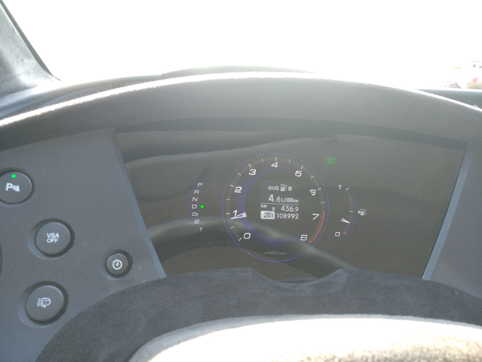 Витрата Civic 5D з автоматом 1