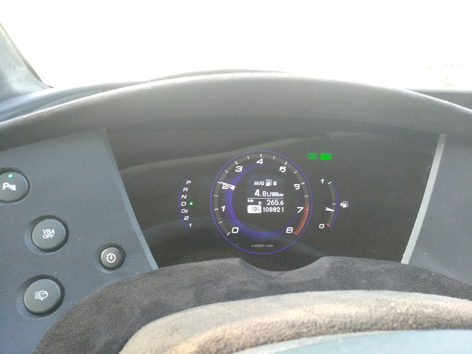 Витрата Civic 5D з автоматом 2