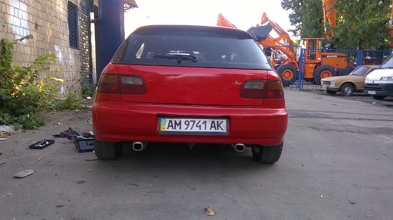 Вихлоп на 2 сторони. 5