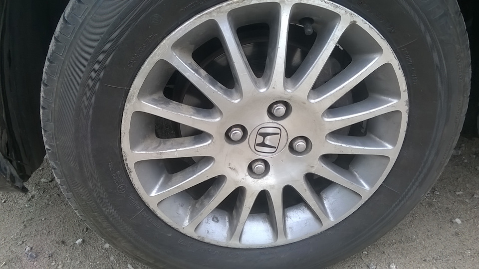 Переобувочка -диски оригинал Honda резина Brigestone 3
