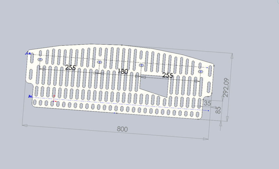 Защита переднего бампера почти хенд мейд 3