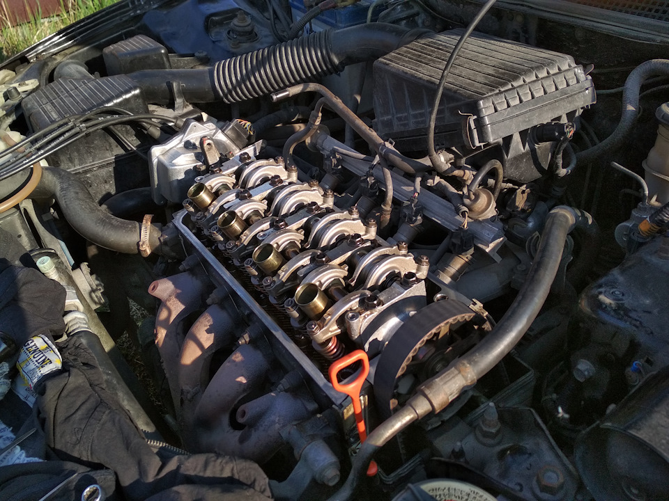 Регулювання клапанів D14A8 5