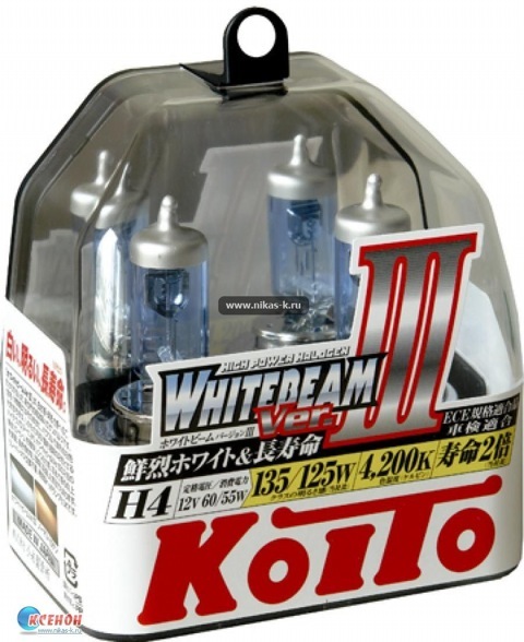Лампи Koito WhiteBeam III 1