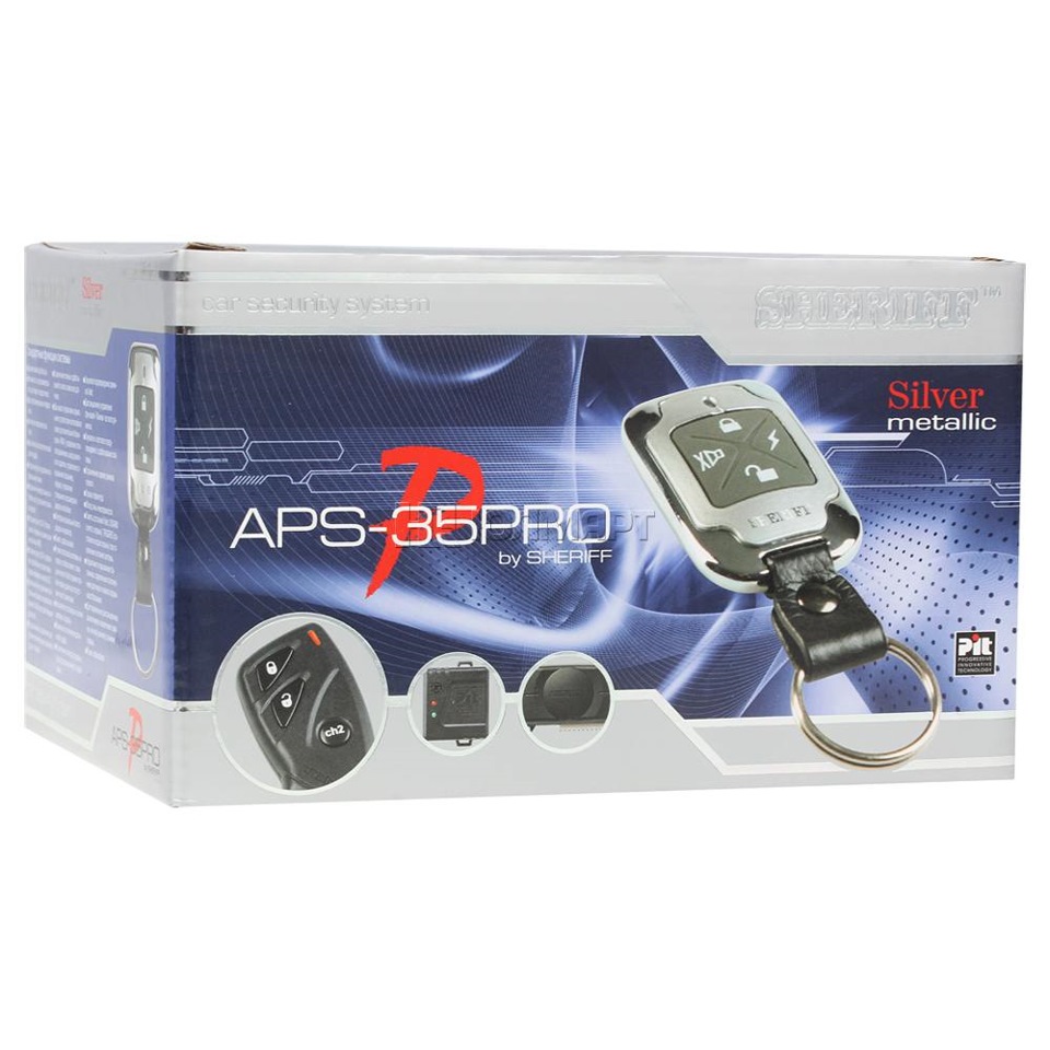 Сигналізація Sheriff aps-35pro silver 1