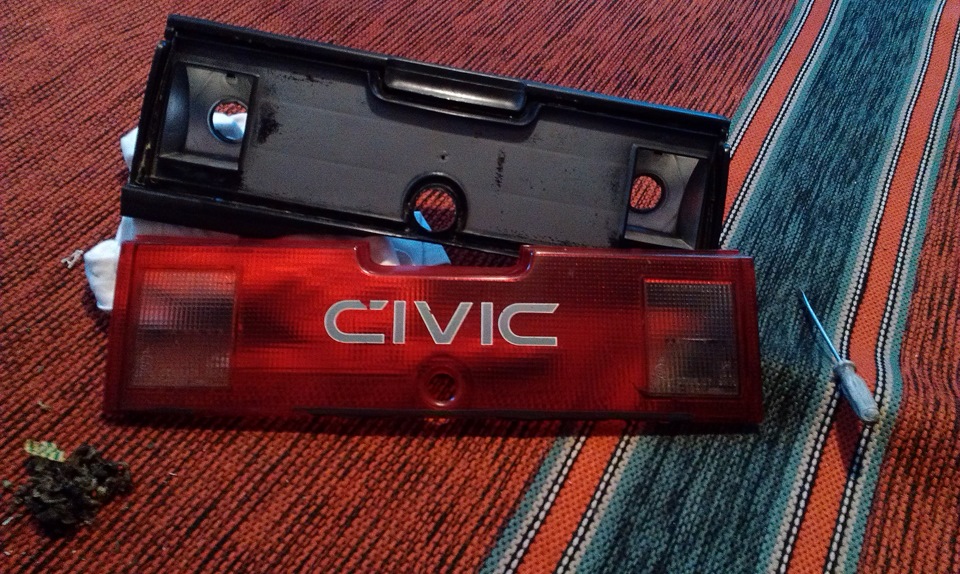 Ремонт стоп-катафота CIVIC 1