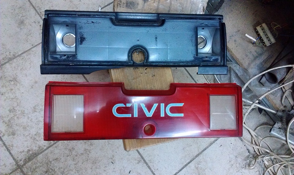 Ремонт стоп-катафота CIVIC 5