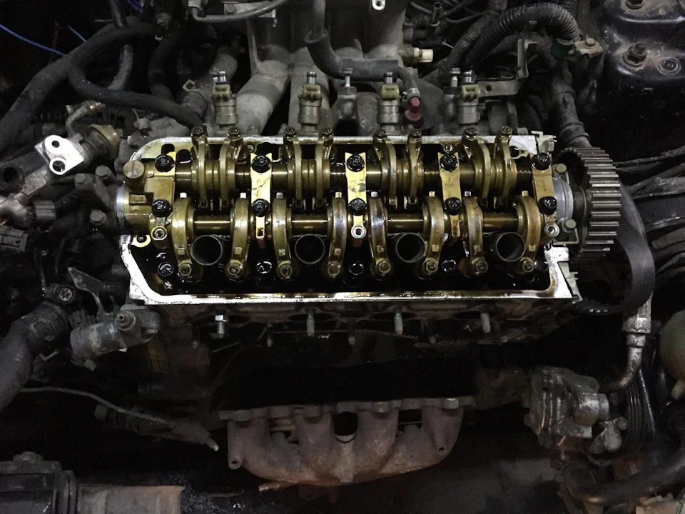 Встановлення Гбц d16z6 Vtec