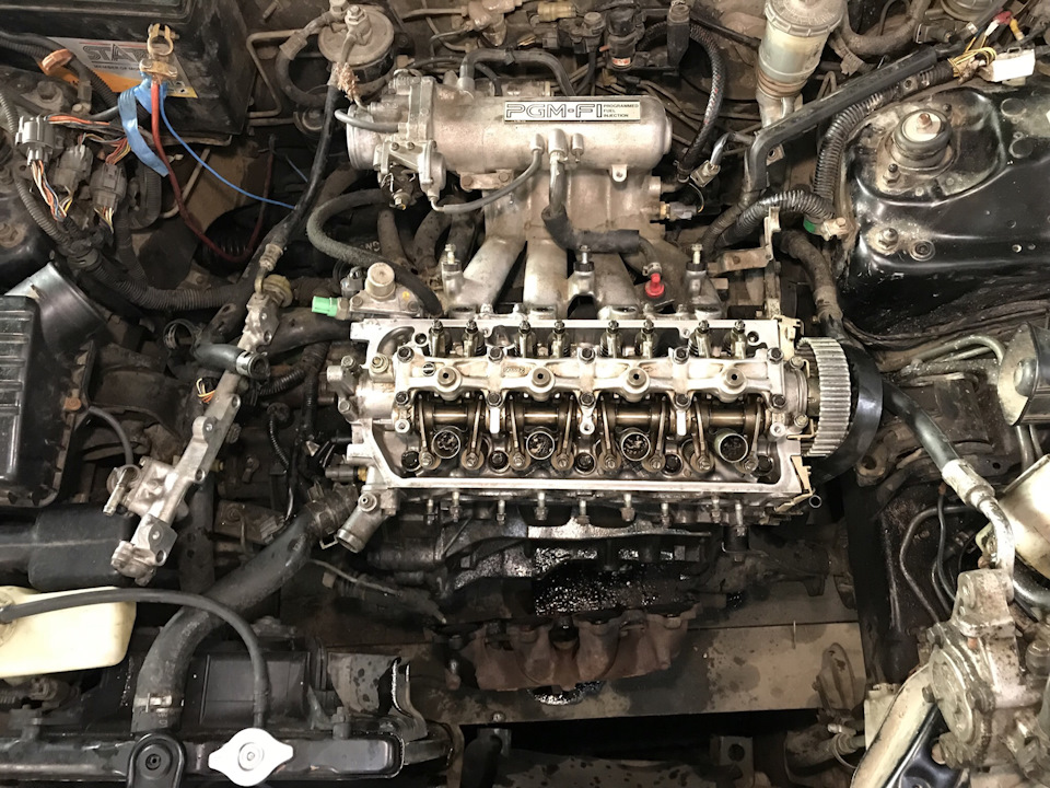 Встановлення Гбц d16z6 Vtec 2