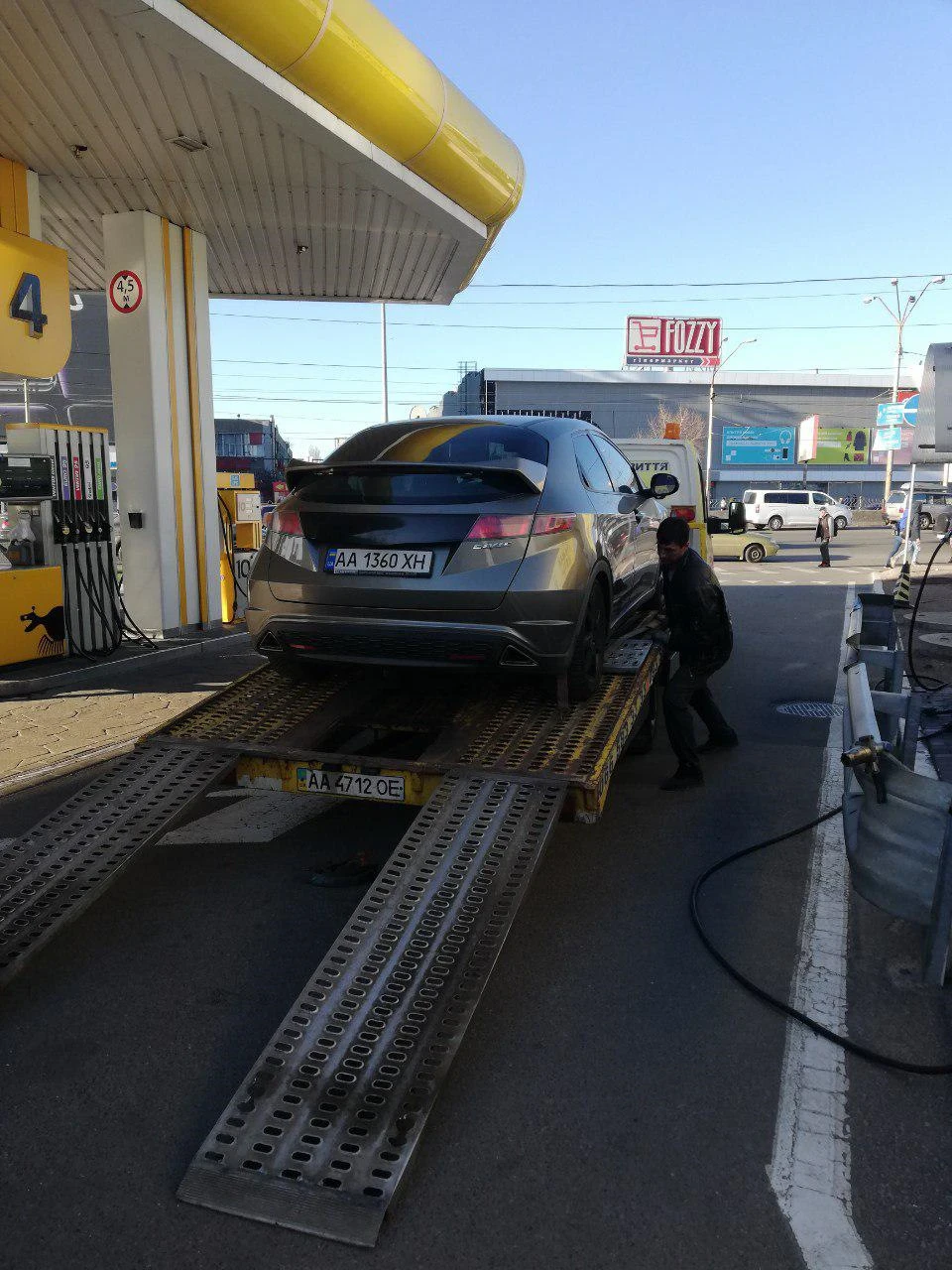 Вилетів чек на ходу або заміна котушки свічки запалювання.