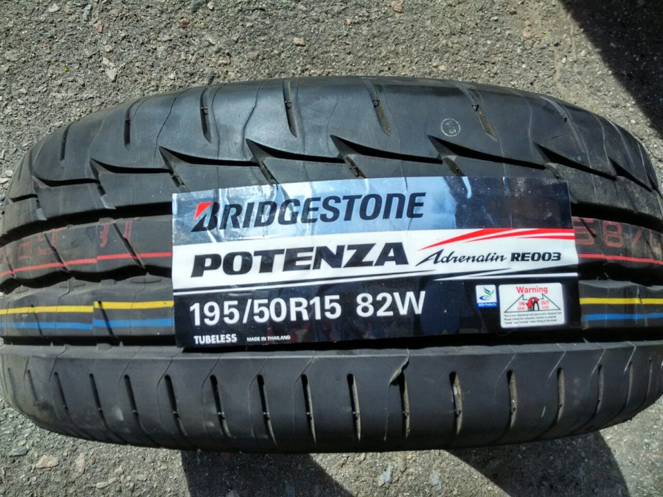 Bridgestone Potenza RE003 Adrenalin 1