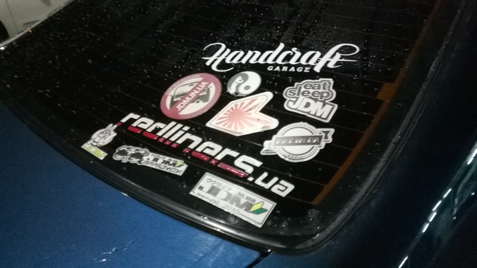 Handcraft Garage Sticker 4