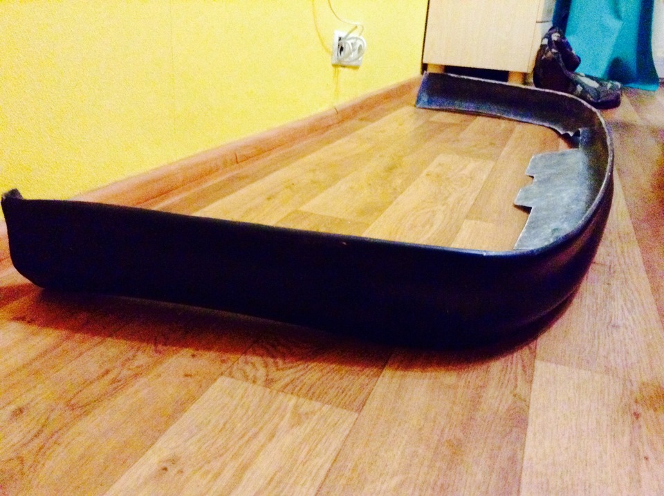 Підготовка до нового сезону ч.8 Rear bumper lip 4