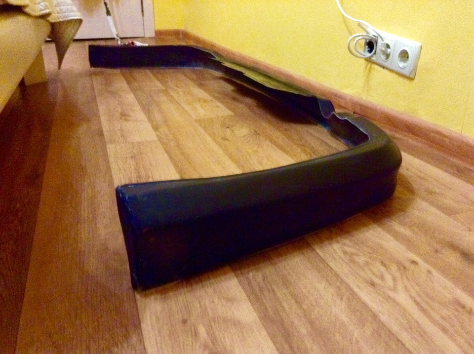 Підготовка до нового сезону ч.8 Rear bumper lip 5