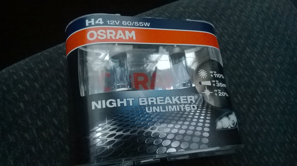 Поворотники usdm, світло osram night breacker 4