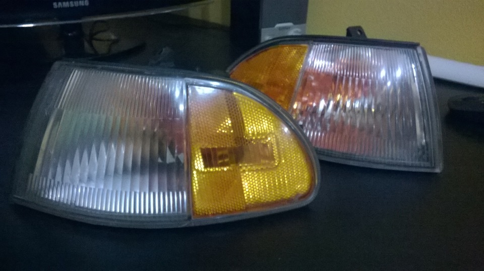 Поворотники usdm, світло osram night breacker 1