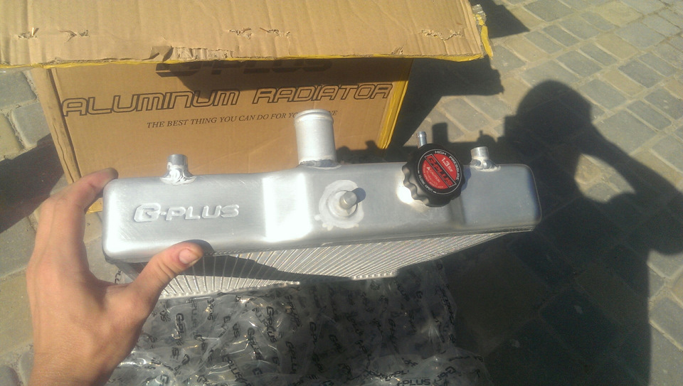 Gplus 3 row Aluminum Radiator 2