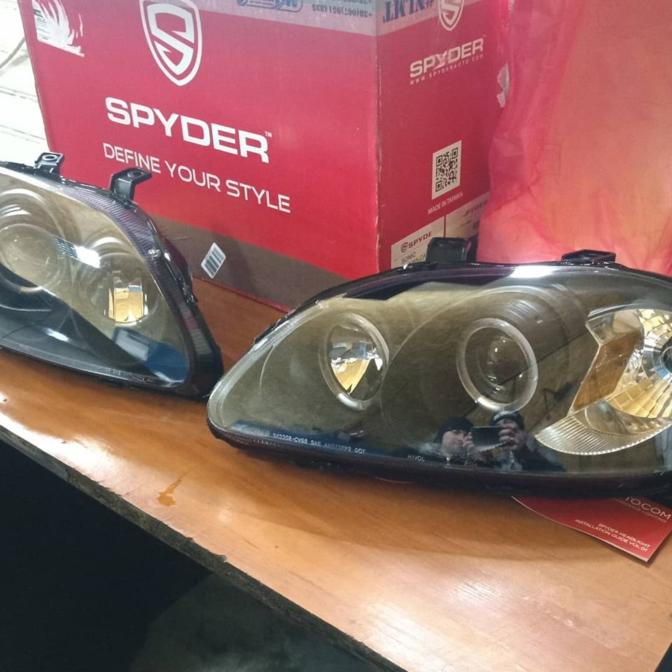 New headlight for my Civic EK 3