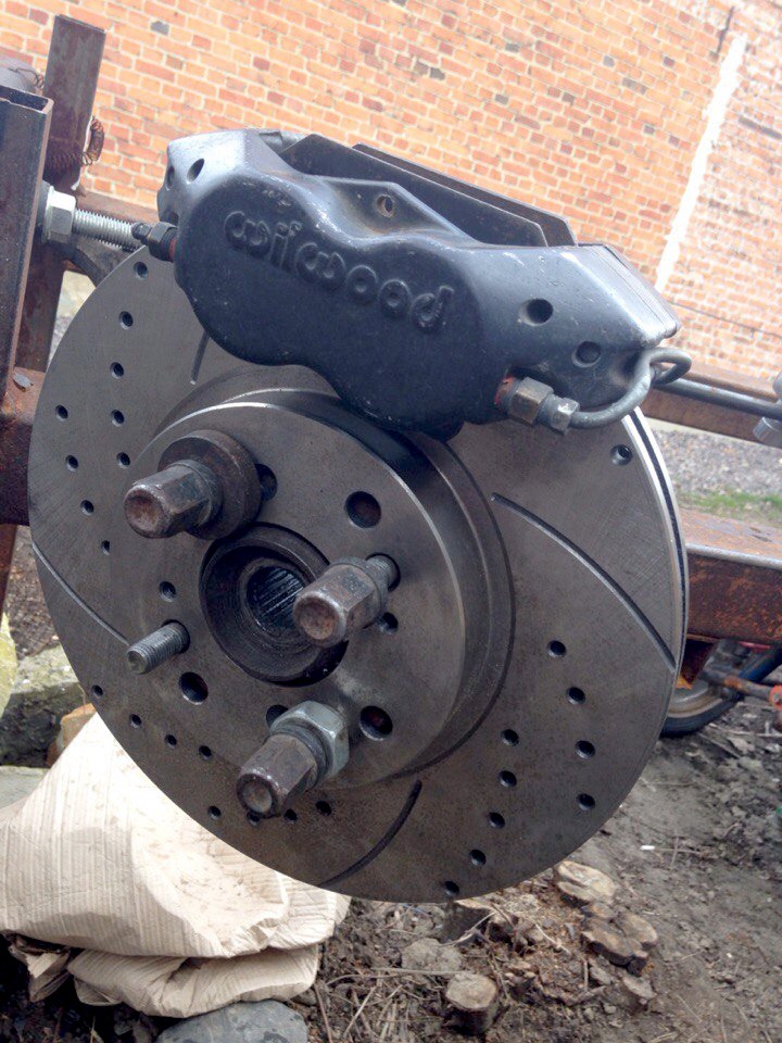Повний ребілд Wilwood Dynalite 4 pistons brakes 2