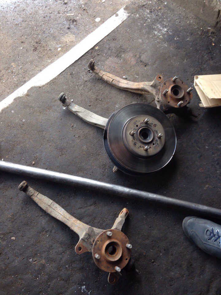 Установка Wilwood Dynalite 4 pistons brakes 3