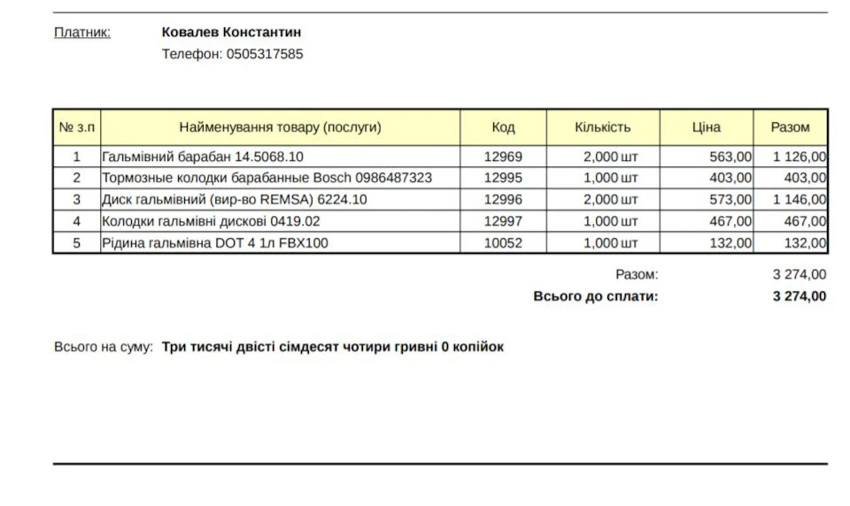 Змінюємо гальма
