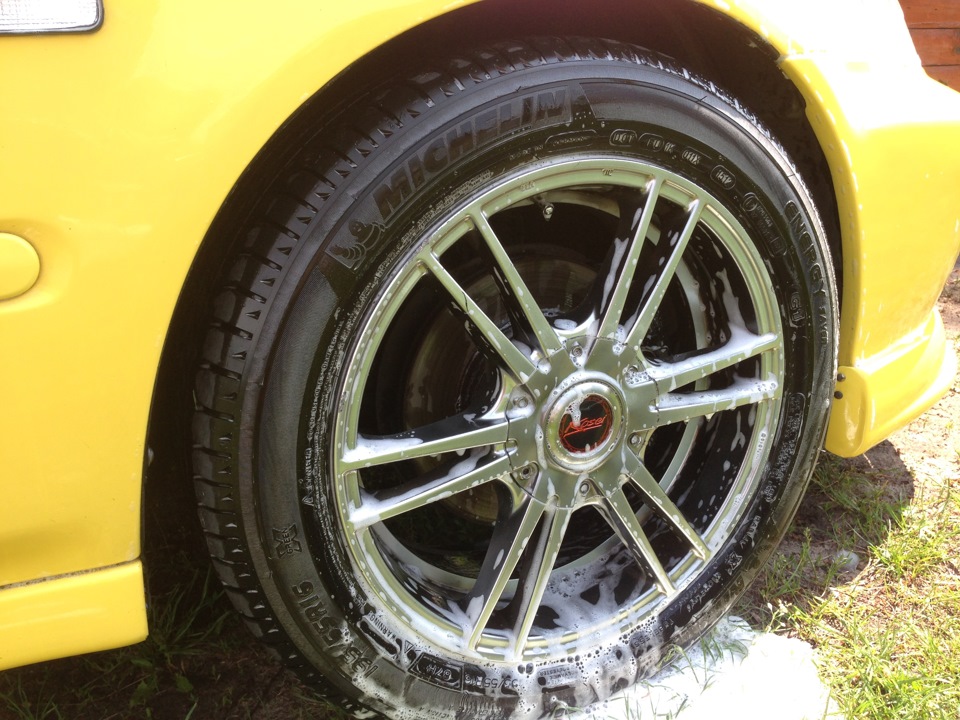 Диски-Kosei. Гума-Michelin 1
