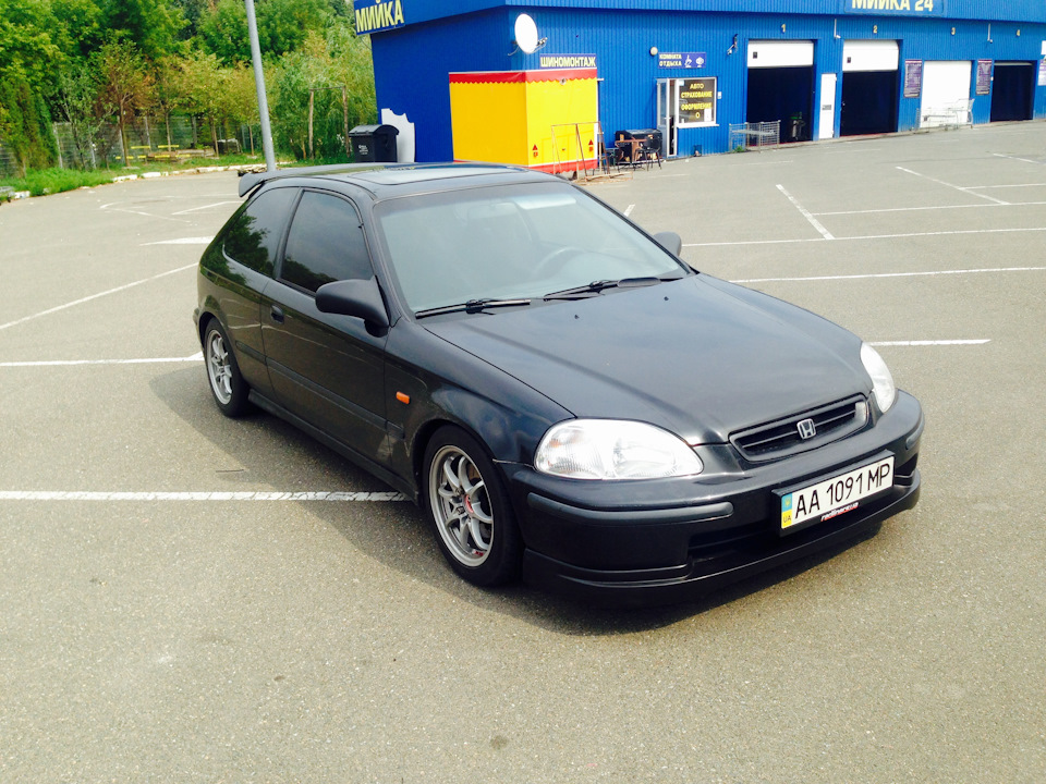 Front lip JPTR Style Civic EK9 4